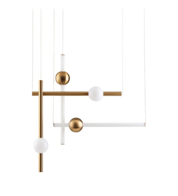 Подвесной светильник Delight Collection Orion B2 gold