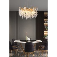 Люстра Delight Collection Shiro-noda FTB006R-100 brass/clear
