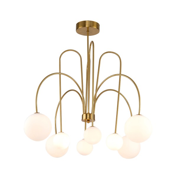 Люстра Delight Collection KG1213P-8 brass