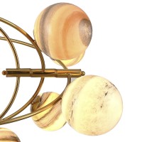 Люстра Delight Collection Planet 13B brass