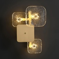 Настенный светильник Delight Collection MT9050-3W brass