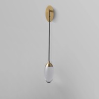 Настенный светильник Delight Collection Celestial MT8847-1W brass