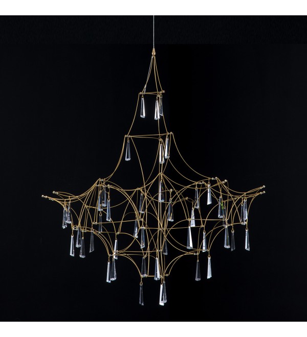 Люстра Delight Collection Lucciola 1E matt gold