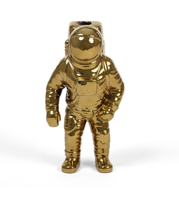 Ваза Seletti Cosmic Diner Starman Gold