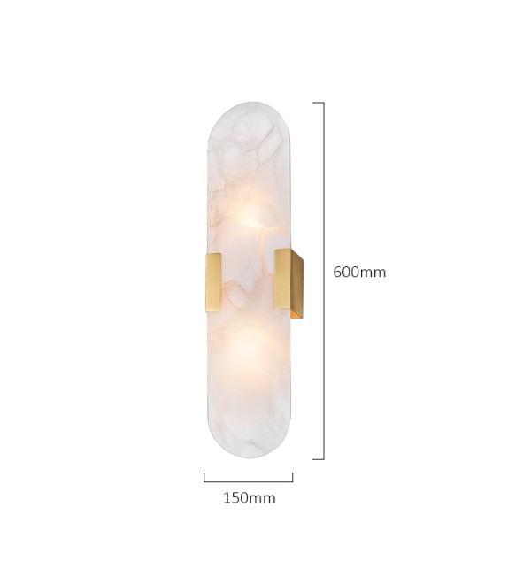 Настенный светильник Delight Collection MT1000-B brass