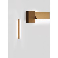 Настенный светильник Fabbian Pivot F39 Bronze 3000 (бронзовый, арт. F39G2176)