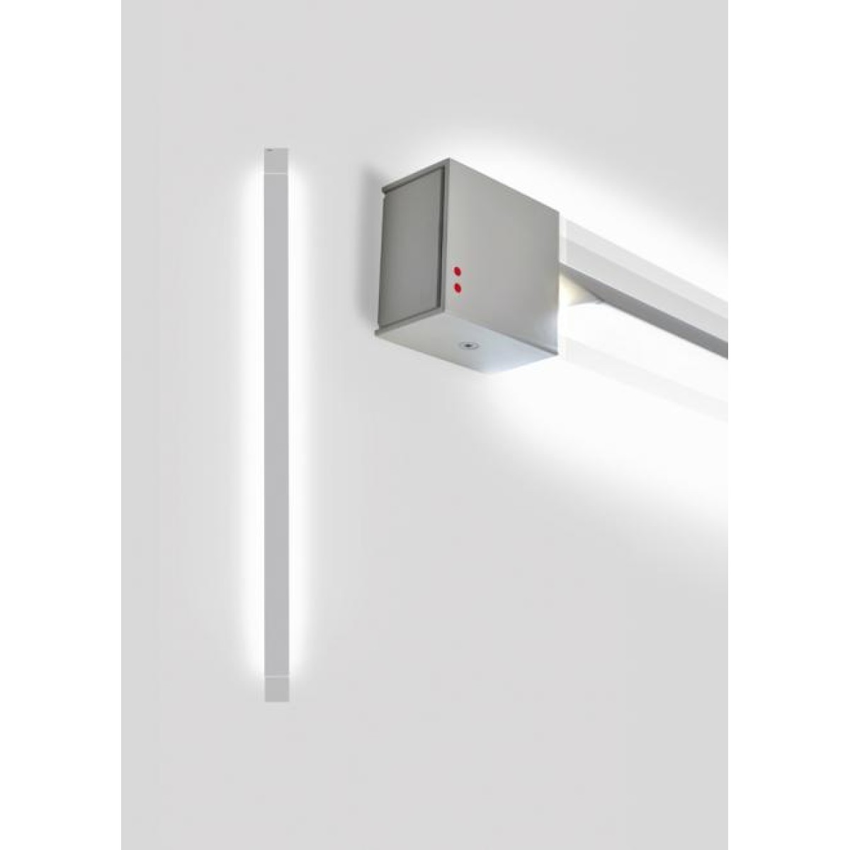 Настенный светильник Fabbian Pivot F39 Light grey 3000 (серый)