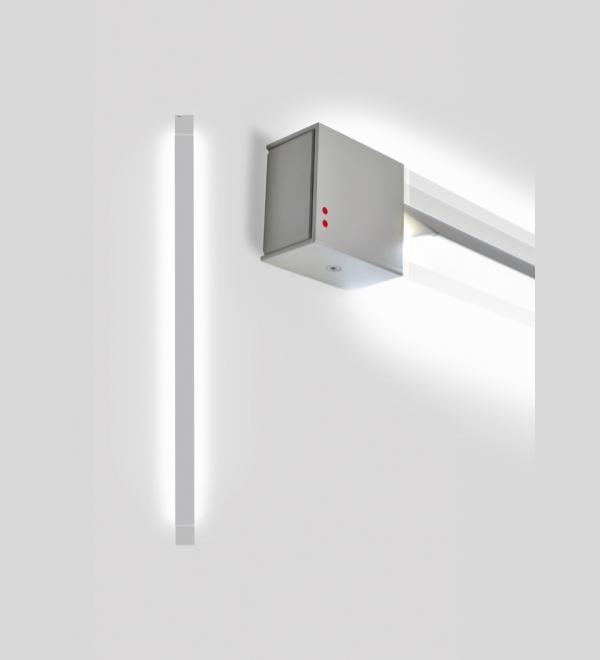 Настенный светильник Fabbian Pivot F39 Light grey 3000 (серый)
