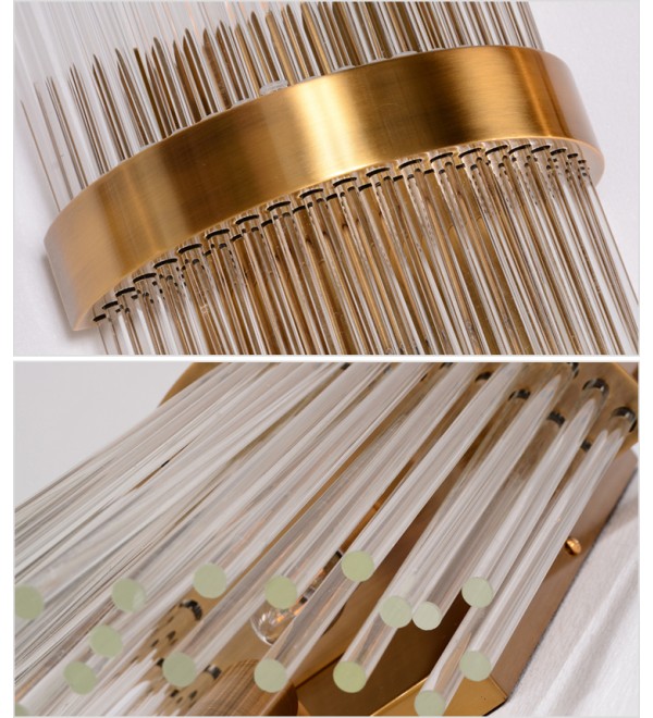 Настенный светильник Delight Collection BRWL7024 gold