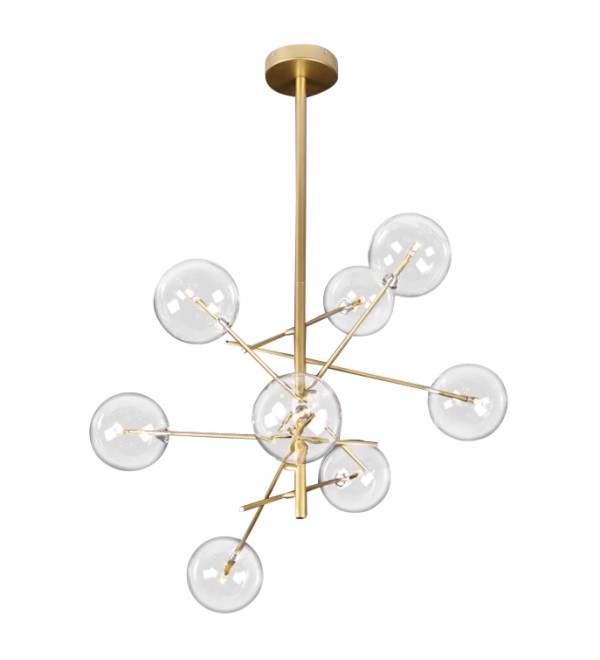 Люстра Delight Collection Globe Mobile 8A gold
