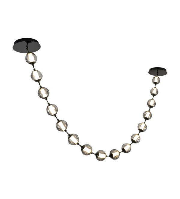 Подвесной светильник Delight Collection OD2437A-16 pearl black/smoke