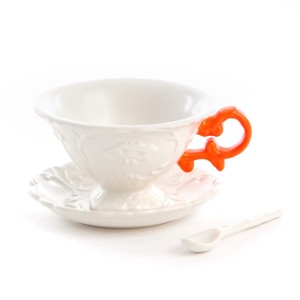 Чайная пара Seletti I-Wares I-Tea Orange