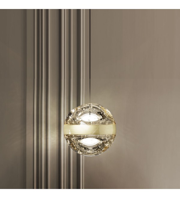 Подвесной светильник Delight Collection Frizzante MD23030088-1A brass/champagne