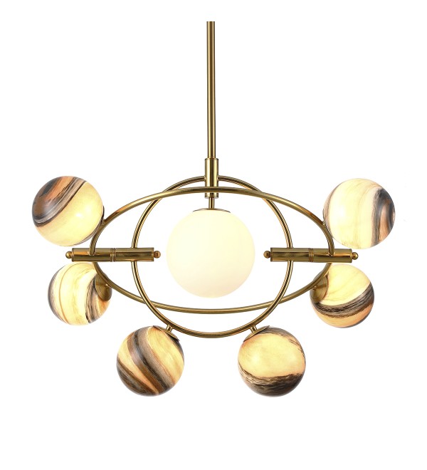 Люстра Delight Collection Planet 7B brass