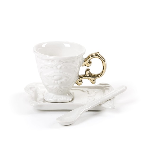 Кофейная пара Seletti I-Coffee Gold