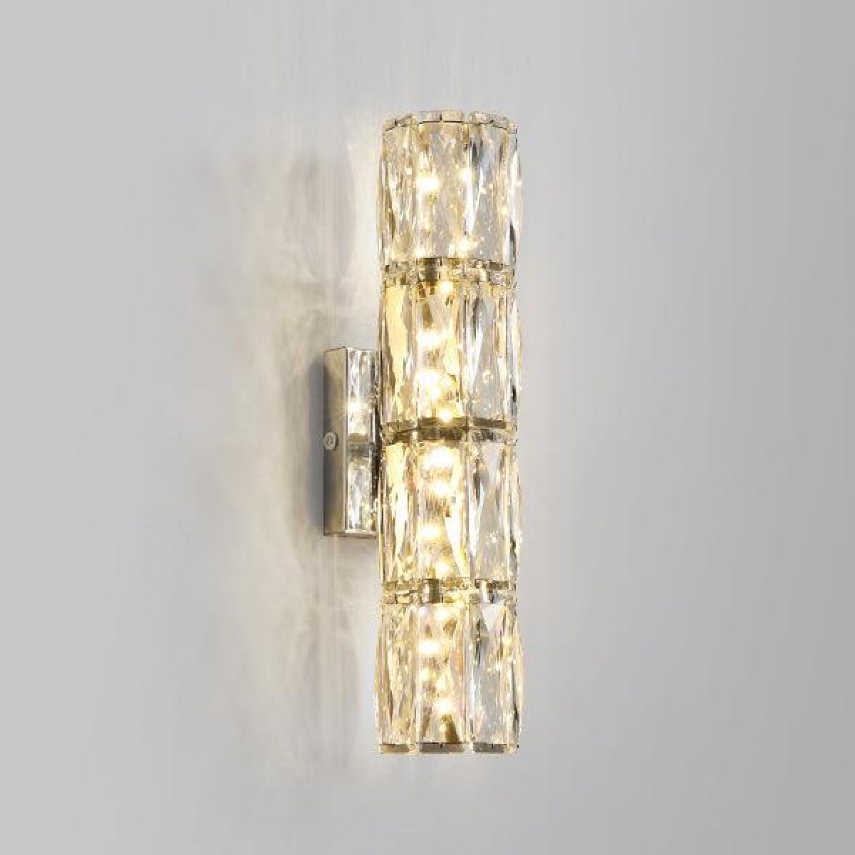 Настенный светильник Delight Collection A06W/4 silver/clear
