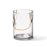 Стакан Seletti Kintsugi (белый, золотой, арт. 09657)