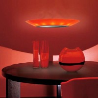 Настенный/Потолочный светильник Leucos CRAVE P-PL Red