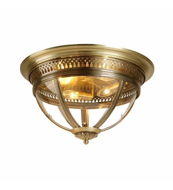 Потолочный светильник Delight Collection Residential 4 brass
