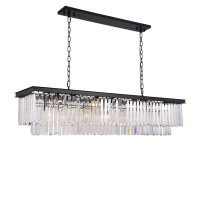 Люстра Delight Collection Odeon 12C/P black/clear