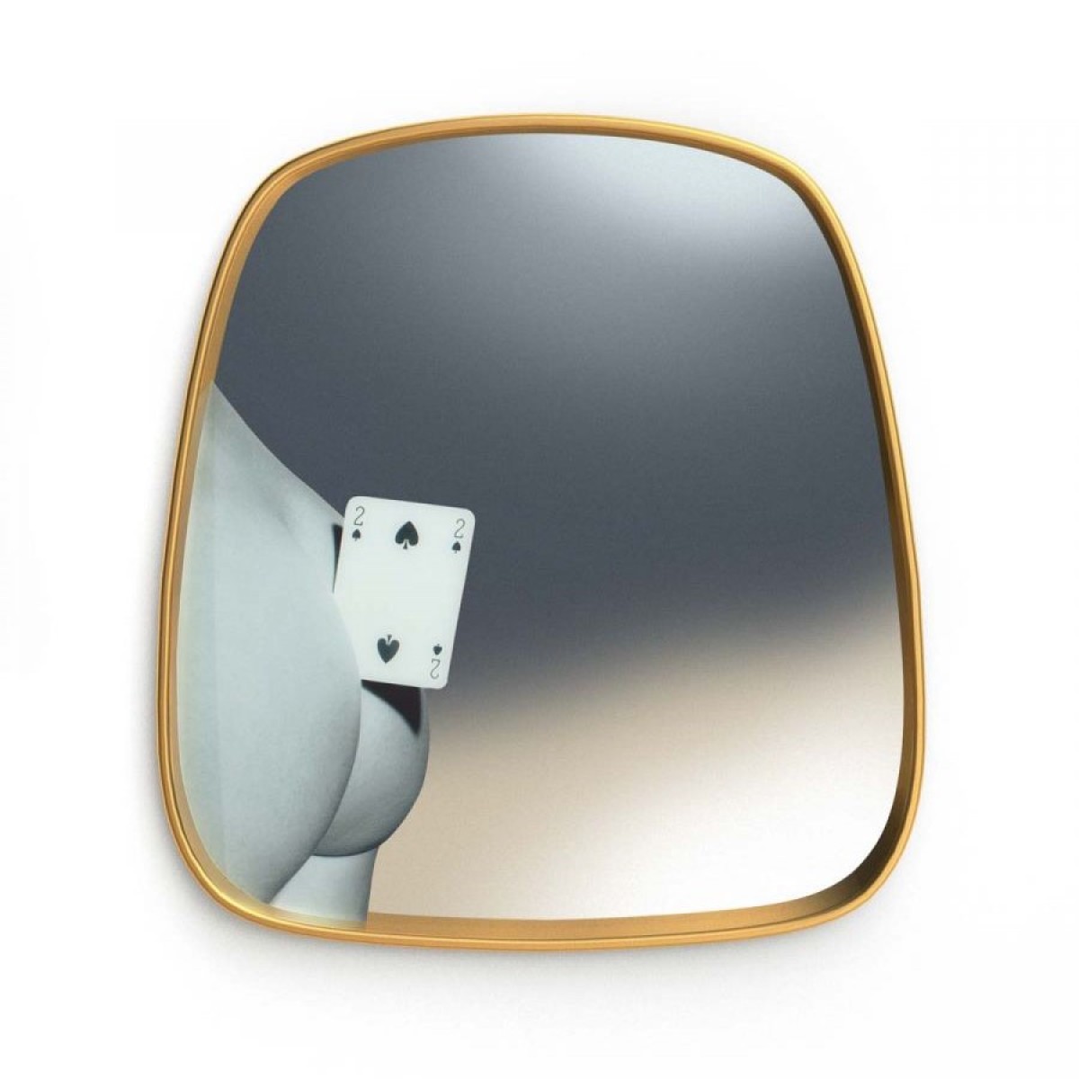 Зеркало Seletti Toiletpaper Mirror Two Of Spades