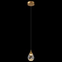 Подвесной светильник Delight Collection Stilla MD24001004-1A gold/clear