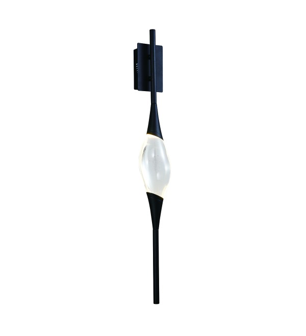 Настенный светильник Delight Collection Pezzo pearl black