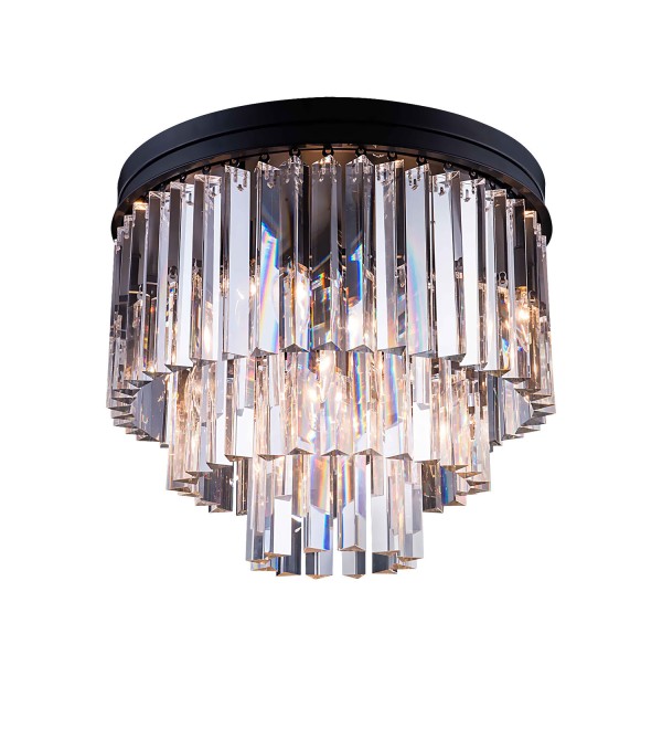 Потолочный светильник Delight Collection Odeon 6/P black/clear