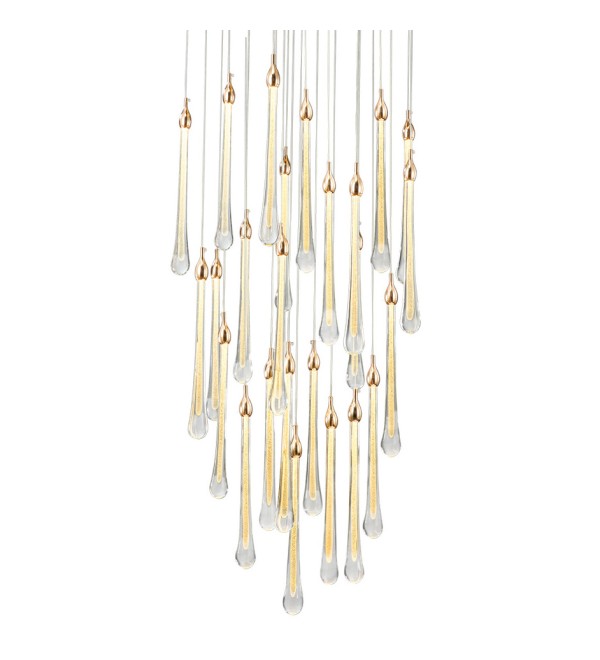 Подвесной светильник Delight Collection Teardrop 25 gold