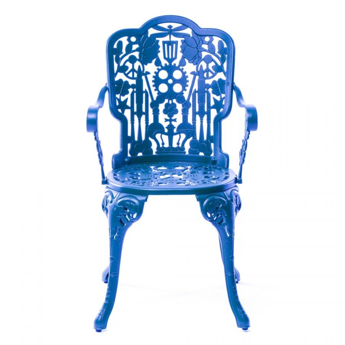 Стул Seletti Industry Collection Aluminium Blue