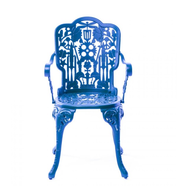 Стул Seletti Industry Collection Aluminium Blue