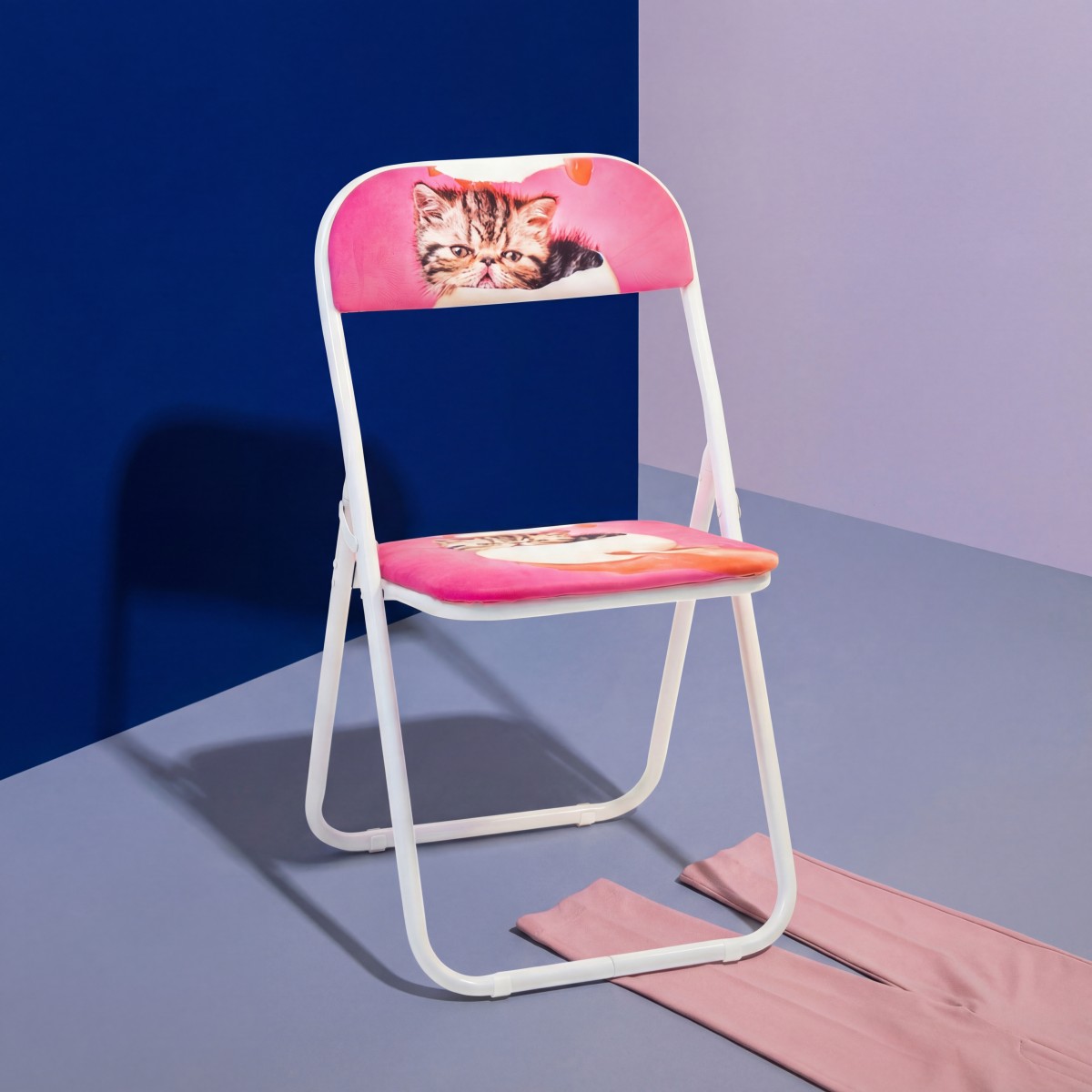 Складной стул Seletti Toiletpaper Pets Surprise