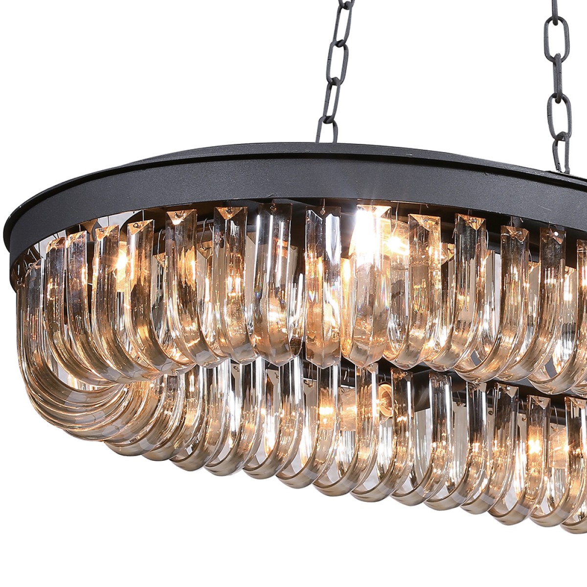 Люстра Delight Collection Crystal 12 black