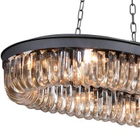 Люстра Delight Collection Crystal 12 black