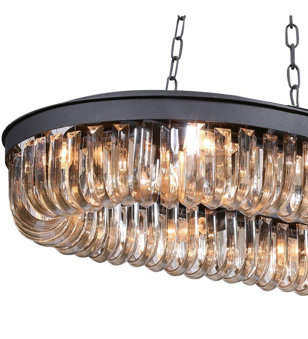 Люстра Delight Collection Crystal 12 black