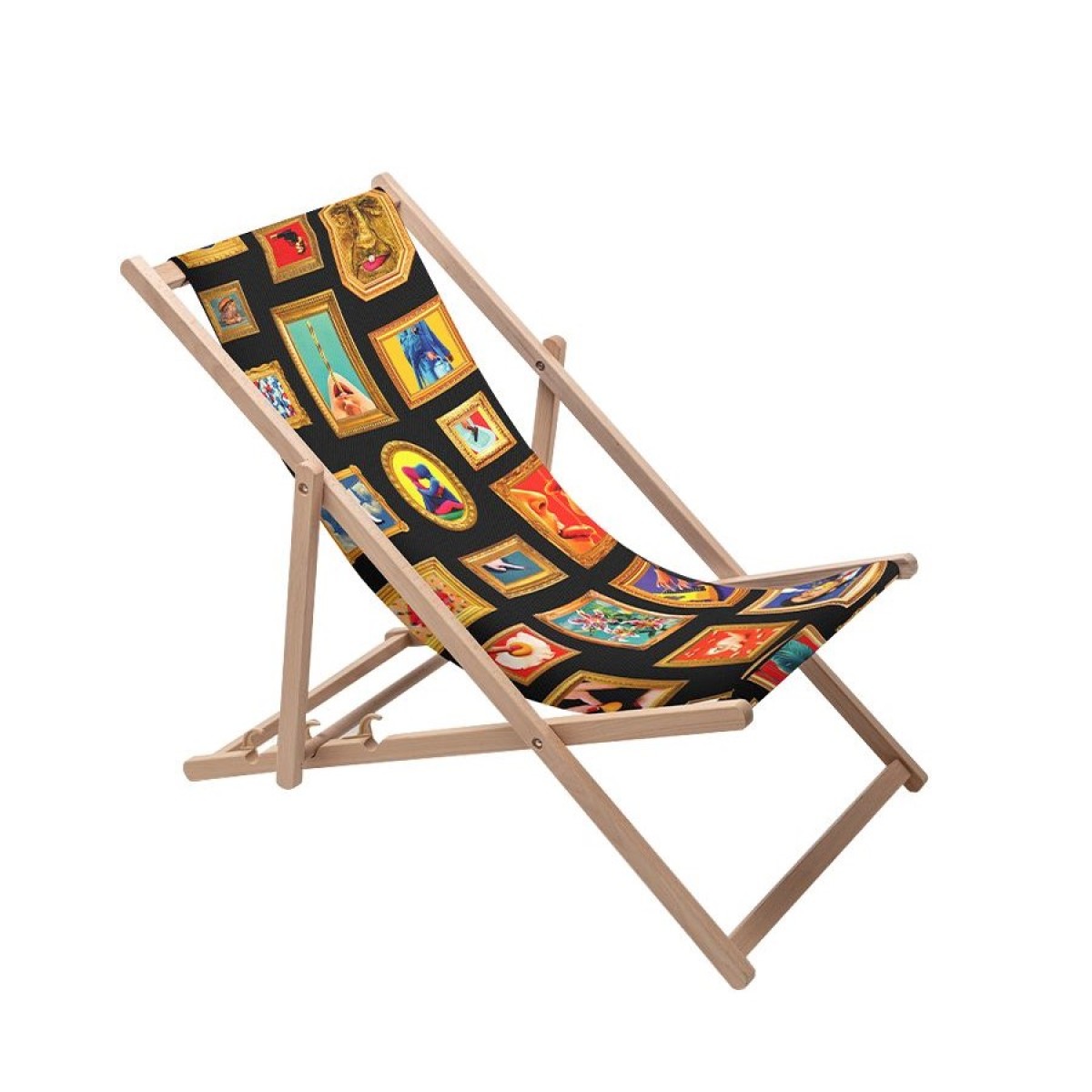 Шезлонг Seletti Toiletpaper Deckchair Frames