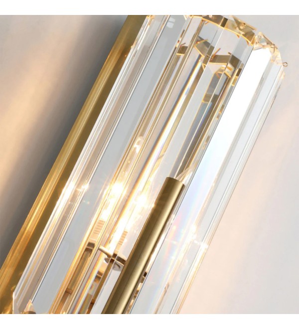 Настенный светильник Delight Collection 88183W/D500 gold/clear