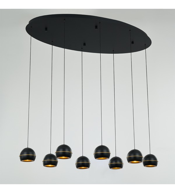 Подвесной светильник Delight Collection MD21001034-8A black/gold