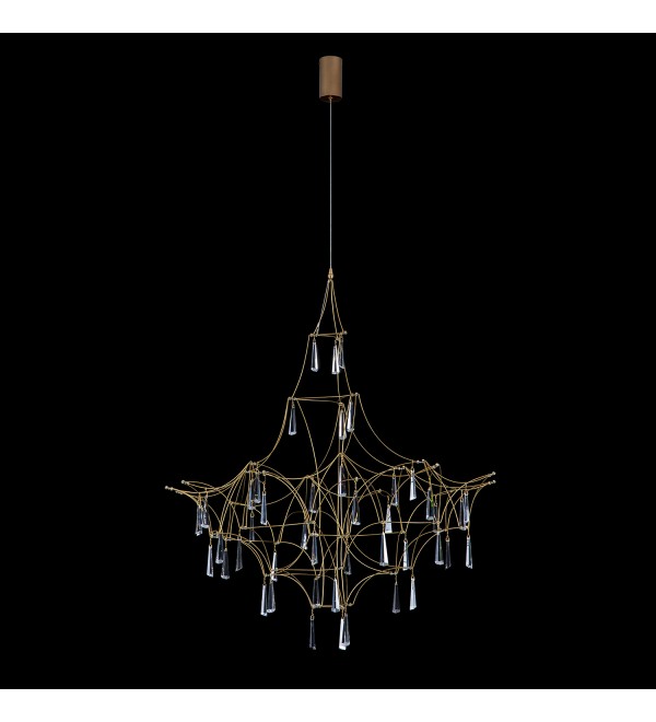 Люстра Delight Collection Lucciola 1E matt gold