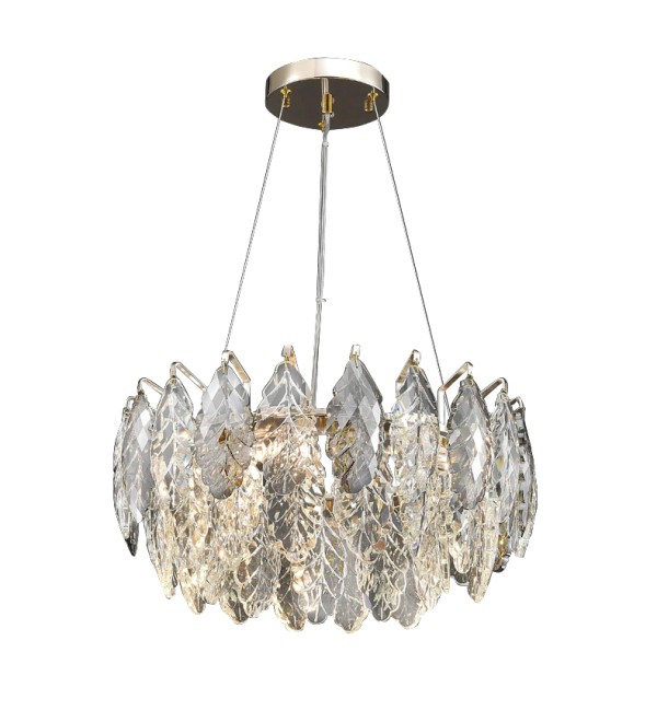 Люстра Delight Collection D8011P/R-600 gold/smoky