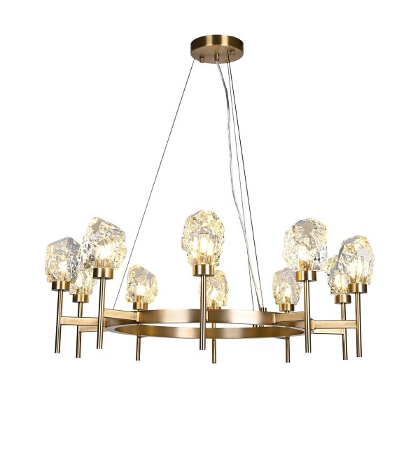 Люстра Delight Collection Cornwell BRCH9162-10 antique brass