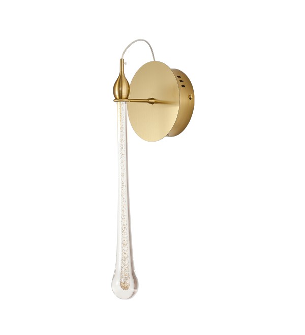 Настенный светильник Delight Collection Teardrop OM8201009-wall gold