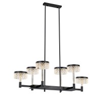 Люстра Delight Collection Diamond cut MD21020075-6B matt black