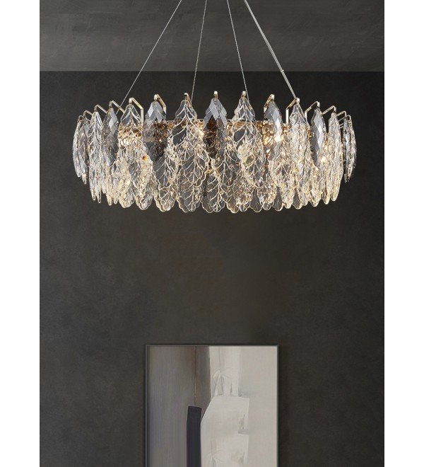 Люстра Delight Collection D8011P/R-1000 gold/smoky