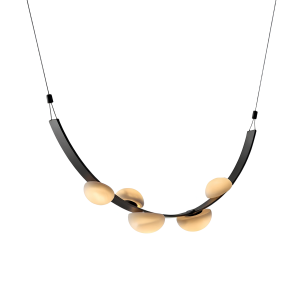 Подвесной светильник Delight Collection DL-6470P/5 Black / White Alabaster