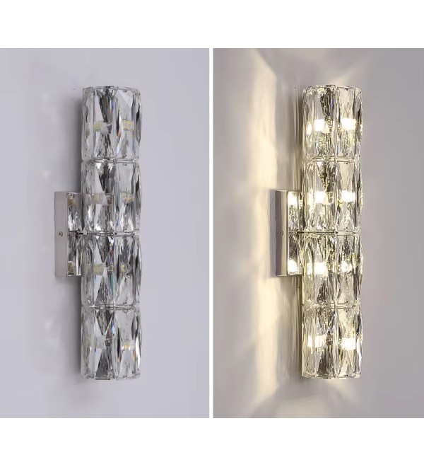 Настенный светильник Delight Collection A06W/4 silver/clear