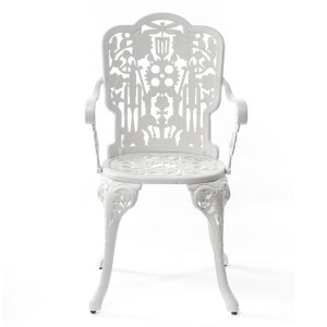 Стул Seletti Industry Collection Aluminium White (белый)