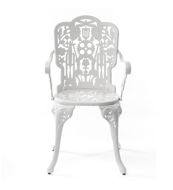 Стул Seletti Industry Collection Aluminium White (белый)