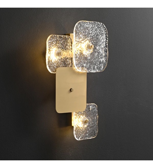 Настенный светильник Delight Collection MT9050-3W brass