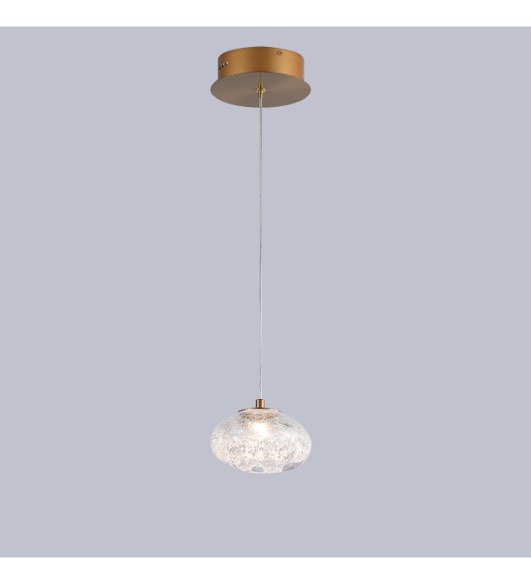 Подвесной светильник Delight Collection P98065-1S antique brass